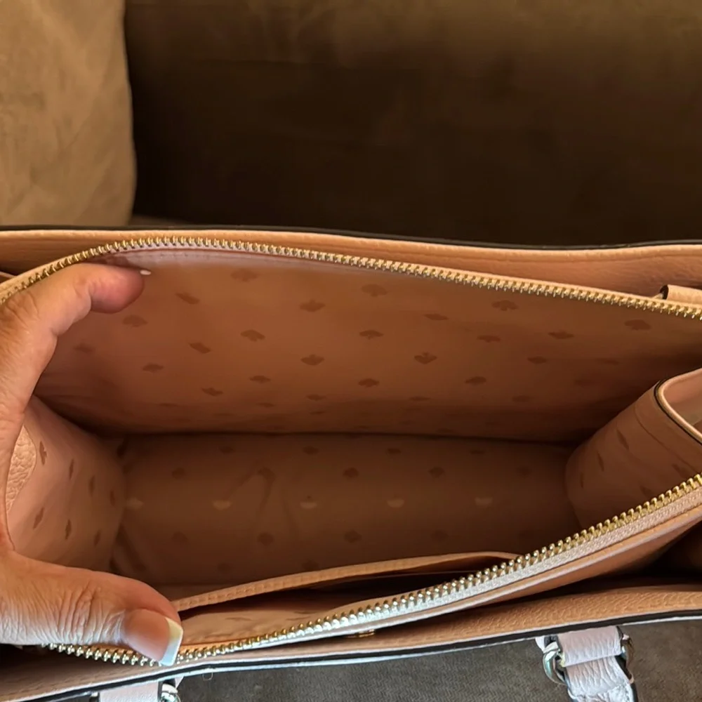 -* Kate Spade baby pink handbag - Picture 4 of 7